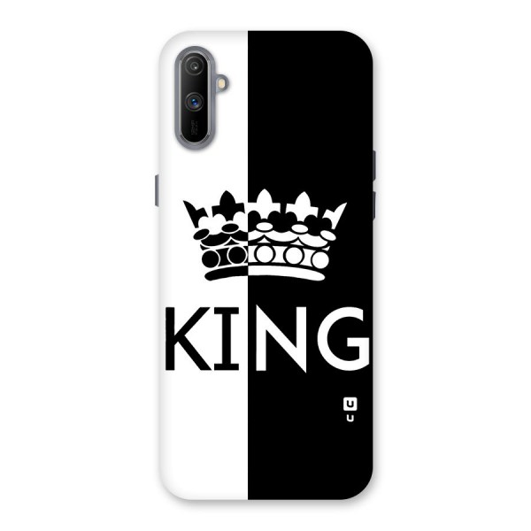 Aesthetic Crown King Back Case for Realme C3