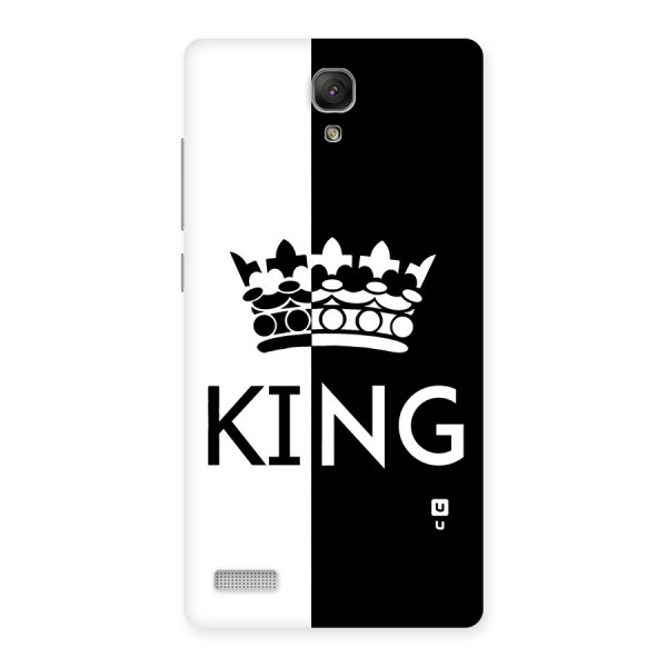 Aesthetic Crown King Back Case for Redmi Note