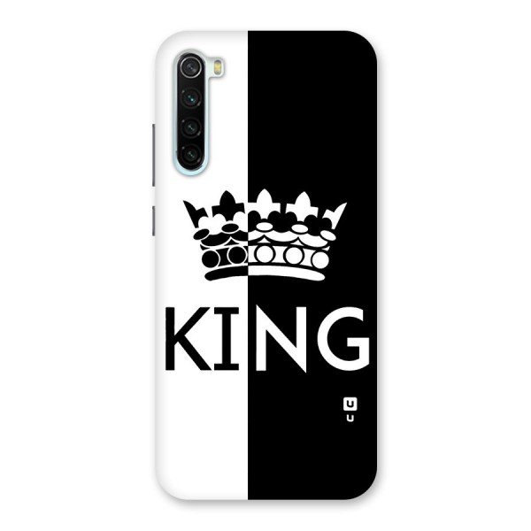 Aesthetic Crown King Back Case for Redmi Note 8