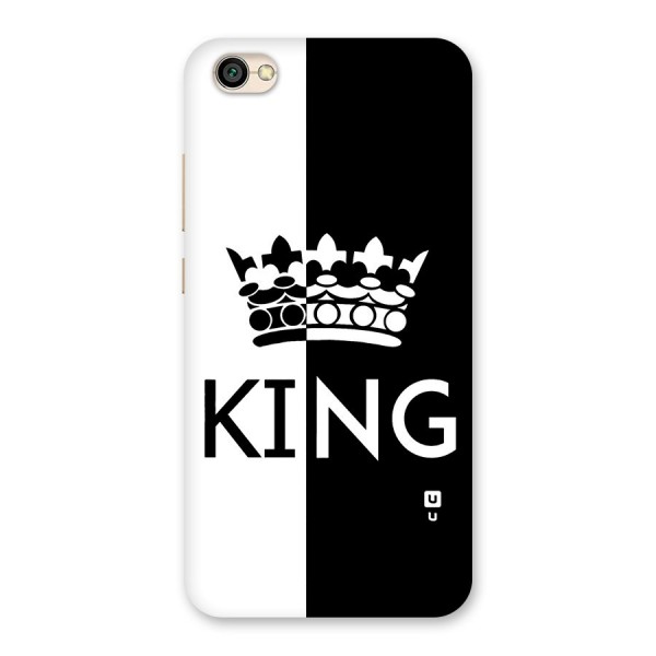 Aesthetic Crown King Back Case for Redmi Y1 Lite