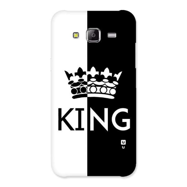 Aesthetic Crown King Back Case for Samsung Galaxy J5