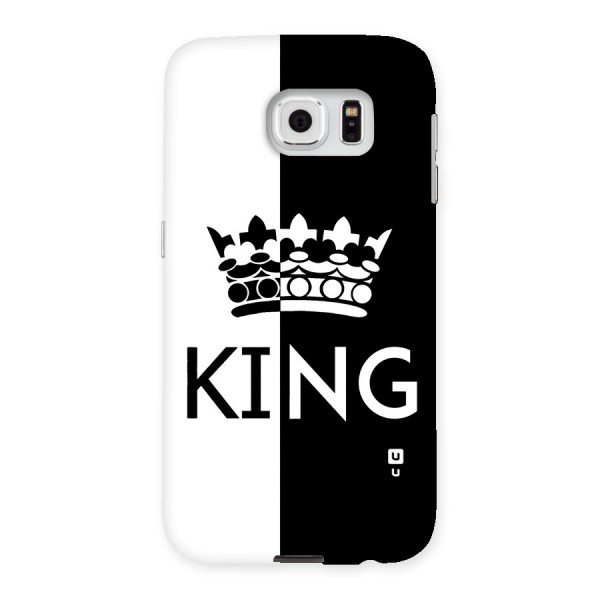 Aesthetic Crown King Back Case for Samsung Galaxy S6