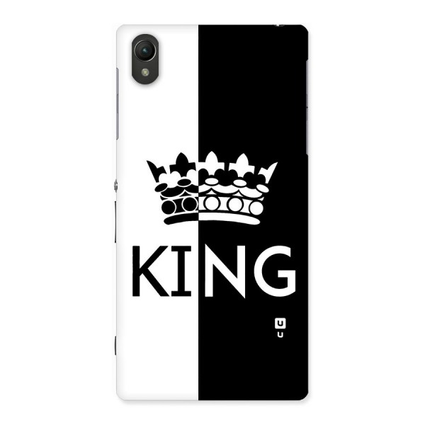 Aesthetic Crown King Back Case for Sony Xperia Z1