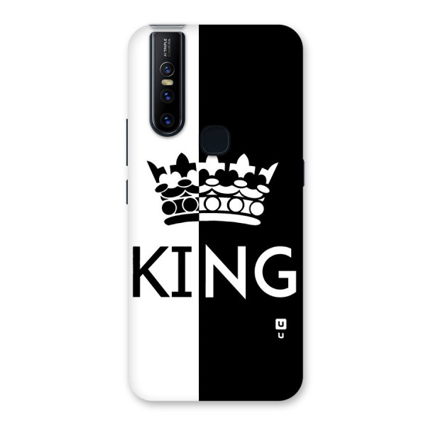 Aesthetic Crown King Back Case for Vivo V15