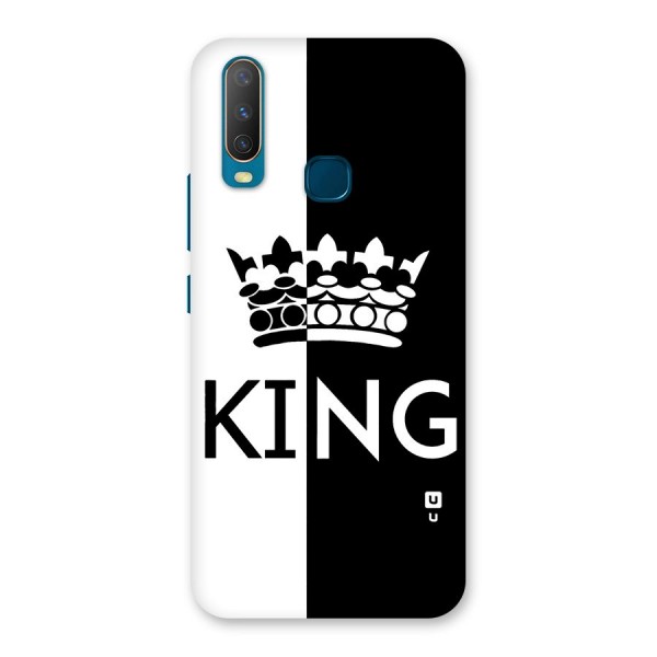 Aesthetic Crown King Back Case for Vivo Y12