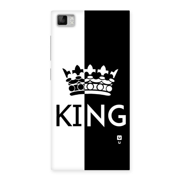 Aesthetic Crown King Back Case for Xiaomi Mi3