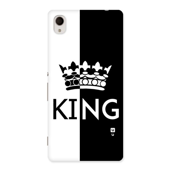 Aesthetic Crown King Back Case for Xperia M4 Aqua