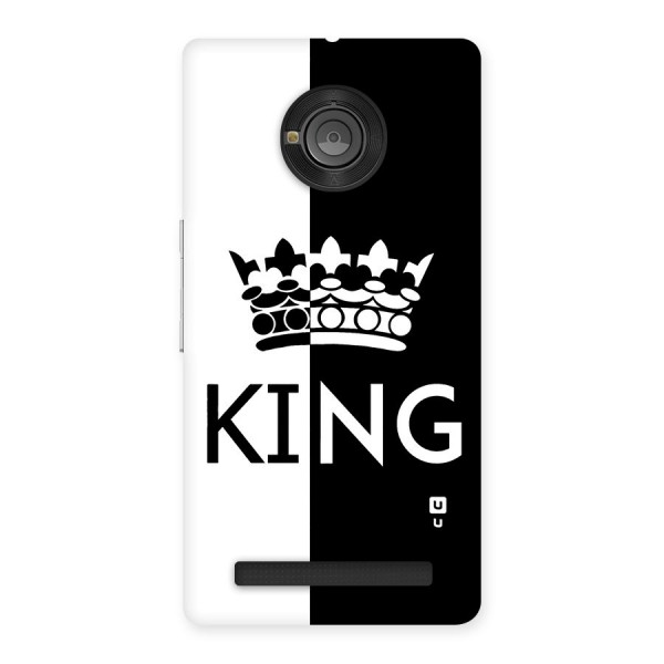 Aesthetic Crown King Back Case for Yu Yuphoria