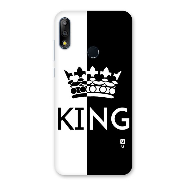 Aesthetic Crown King Back Case for Zenfone Max Pro M2