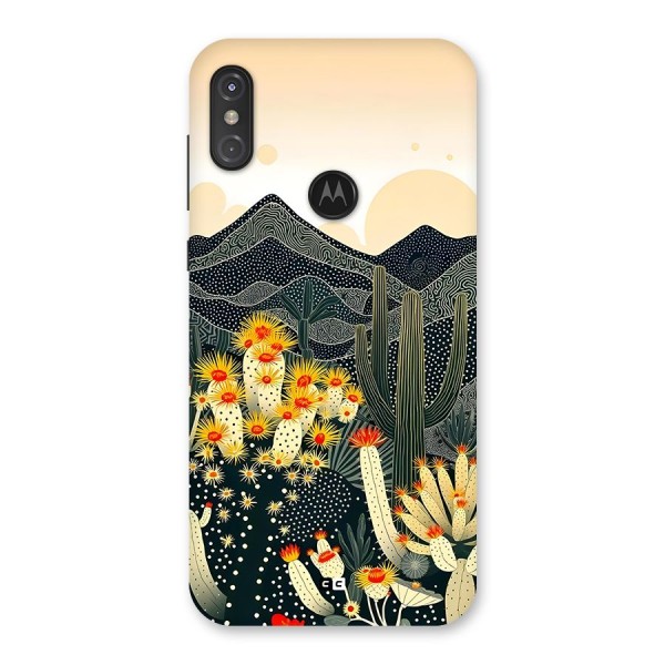 Aesthetic Desert Back Case for Motorola One Power