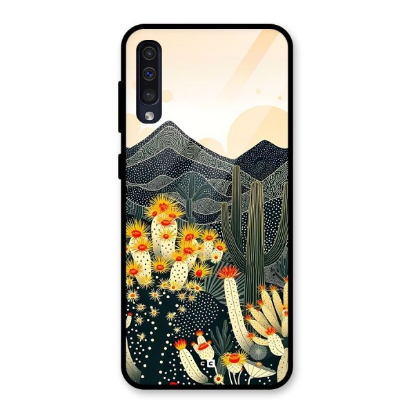 Aesthetic Desert Glass Back Case for Galaxy A50