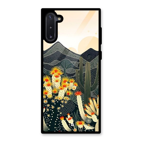 Aesthetic Desert Glass Back Case for Galaxy Note 10