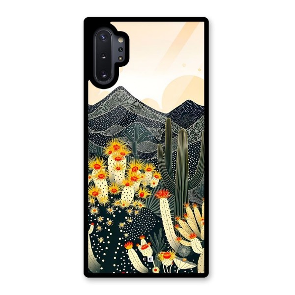 Aesthetic Desert Glass Back Case for Galaxy Note 10 Plus