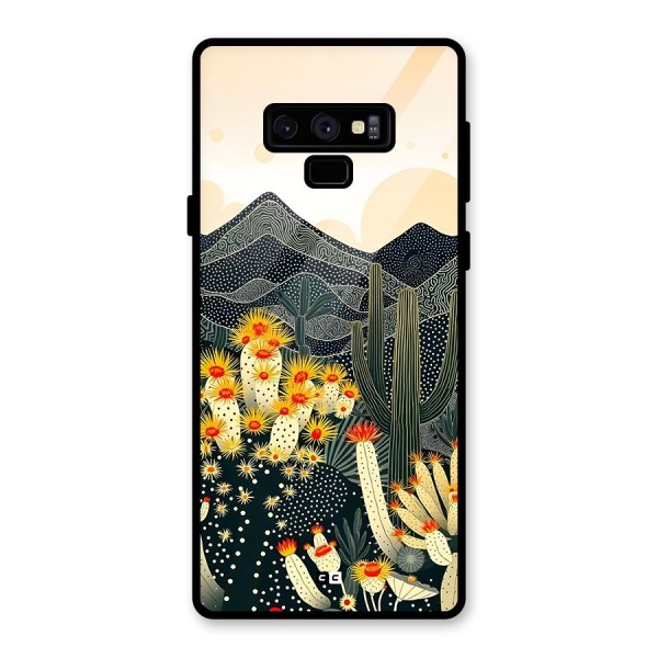 Aesthetic Desert Glass Back Case for Galaxy Note 9