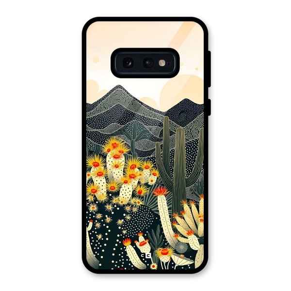 Aesthetic Desert Glass Back Case for Galaxy S10e