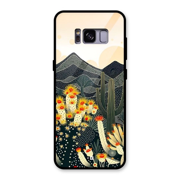 Aesthetic Desert Glass Back Case for Galaxy S8