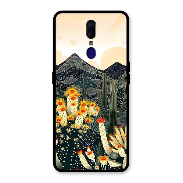 Aesthetic Desert Glass Back Case for Oppo F11