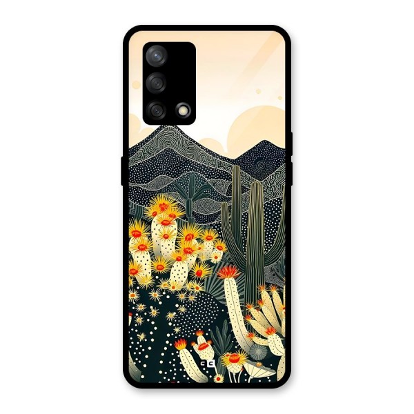 Aesthetic Desert Glass Back Case for Oppo F19