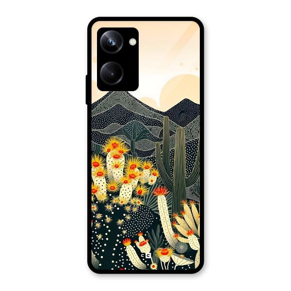 Aesthetic Desert Glass Back Case for Realme 10 Pro