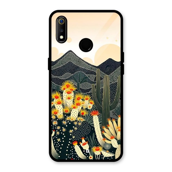 Aesthetic Desert Glass Back Case for Realme 3i