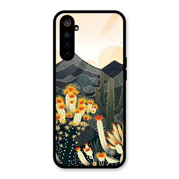 Aesthetic Desert Glass Back Case for Realme 6