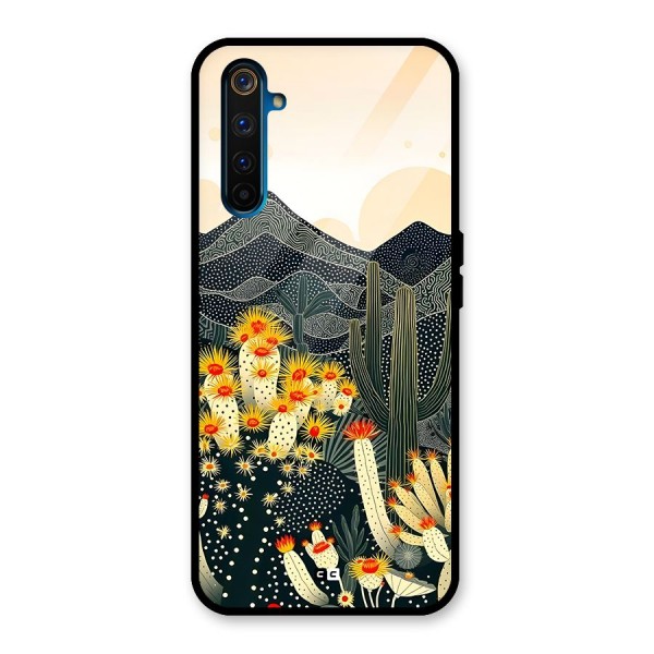 Aesthetic Desert Glass Back Case for Realme 6 Pro