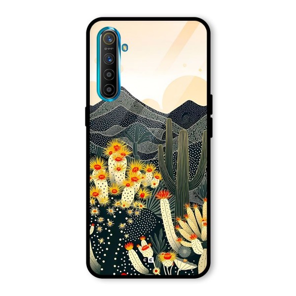 Aesthetic Desert Glass Back Case for Realme X2