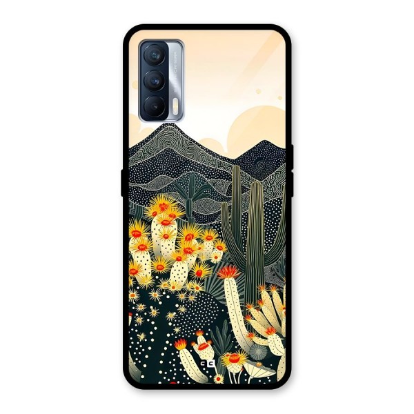 Aesthetic Desert Glass Back Case for Realme X7