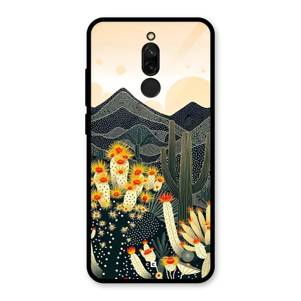 Aesthetic Desert Glass Back Case for Redmi 8