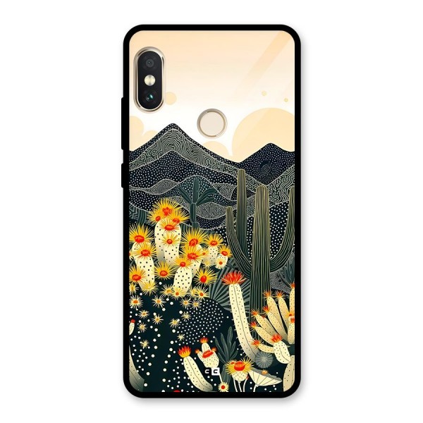 Aesthetic Desert Glass Back Case for Redmi Note 5 Pro