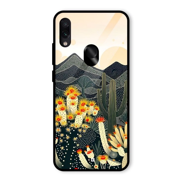 Aesthetic Desert Glass Back Case for Redmi Note 7