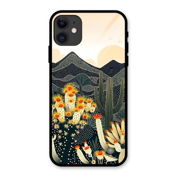 Aesthetic Desert Glass Back Case for iPhone 11