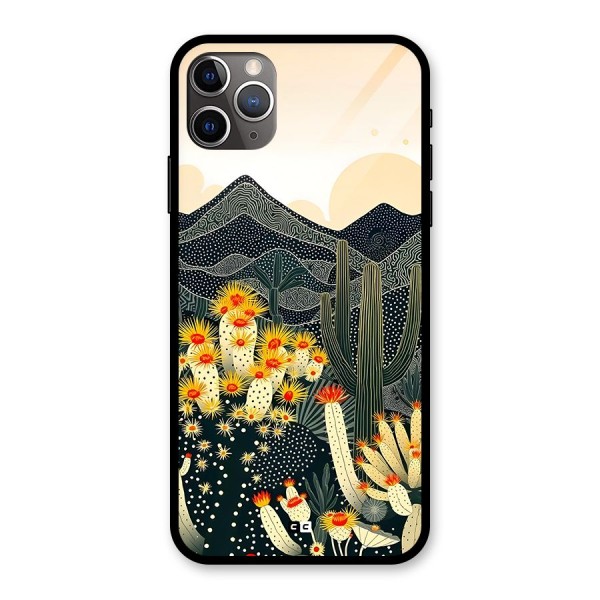 Aesthetic Desert Glass Back Case for iPhone 11 Pro Max