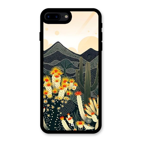 Aesthetic Desert Glass Back Case for iPhone 8 Plus