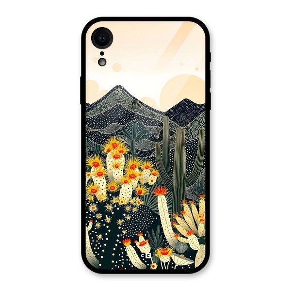 Aesthetic Desert Glass Back Case for iPhone XR