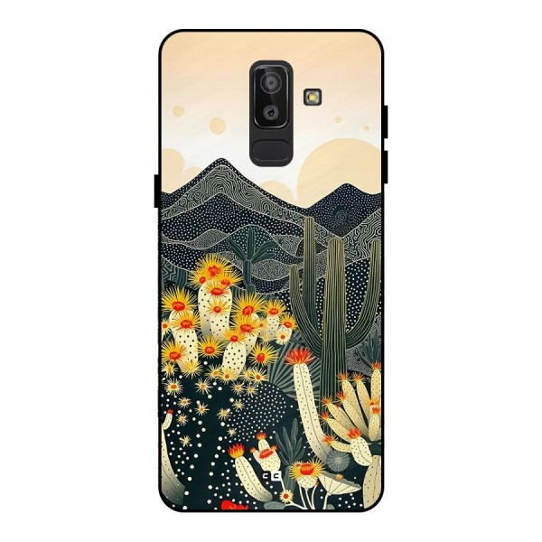 Aesthetic Desert Metal Back Case for Galaxy J8