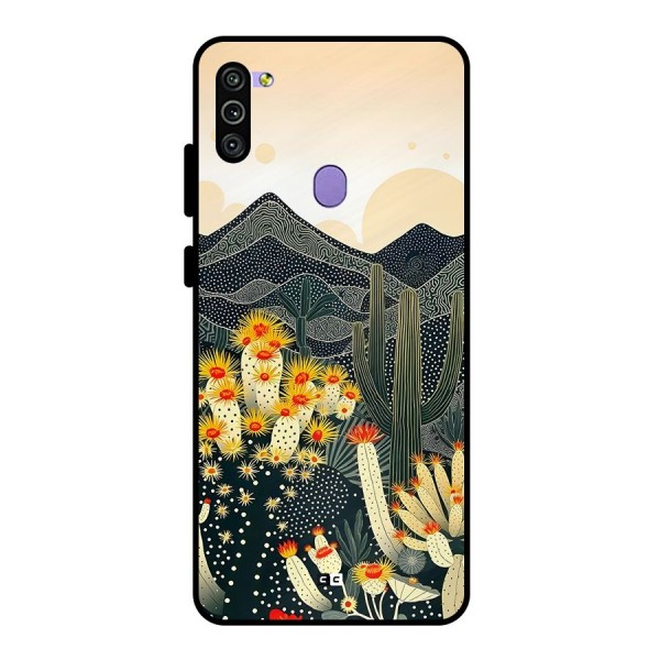 Aesthetic Desert Metal Back Case for Galaxy M11