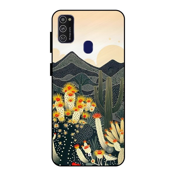 Aesthetic Desert Metal Back Case for Galaxy M30s