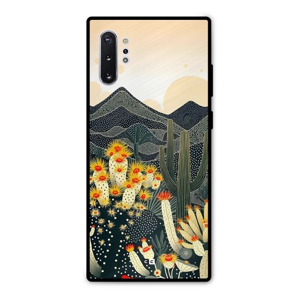 Aesthetic Desert Metal Back Case for Galaxy Note 10 Plus