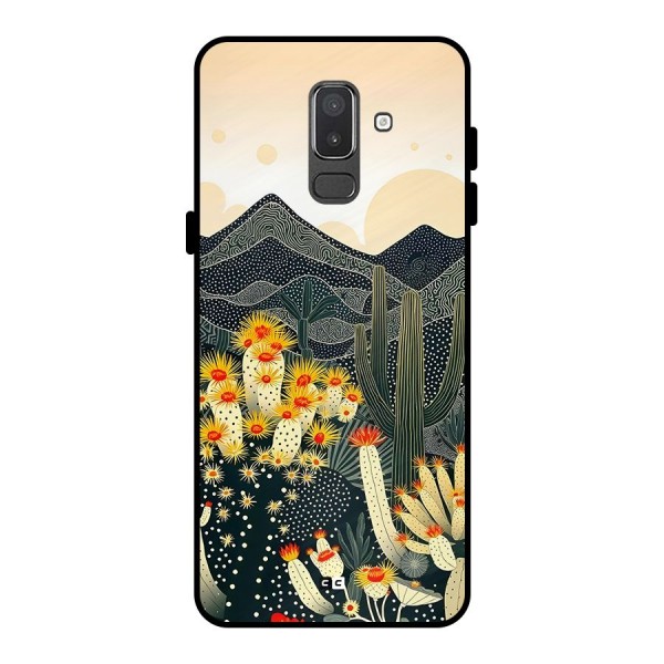 Aesthetic Desert Metal Back Case for Galaxy On8 (2018)