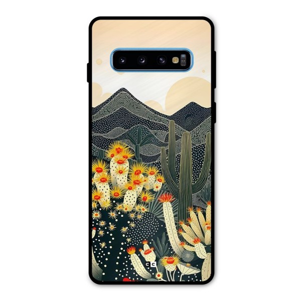 Aesthetic Desert Metal Back Case for Galaxy S10