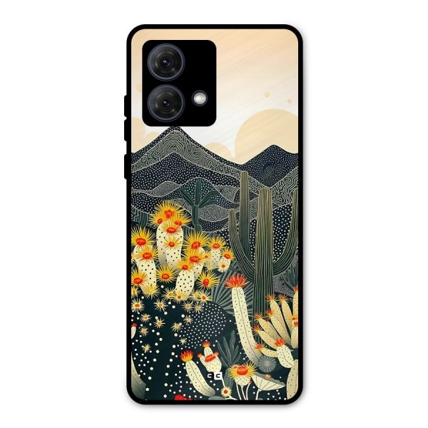 Aesthetic Desert Metal Back Case for Moto G84