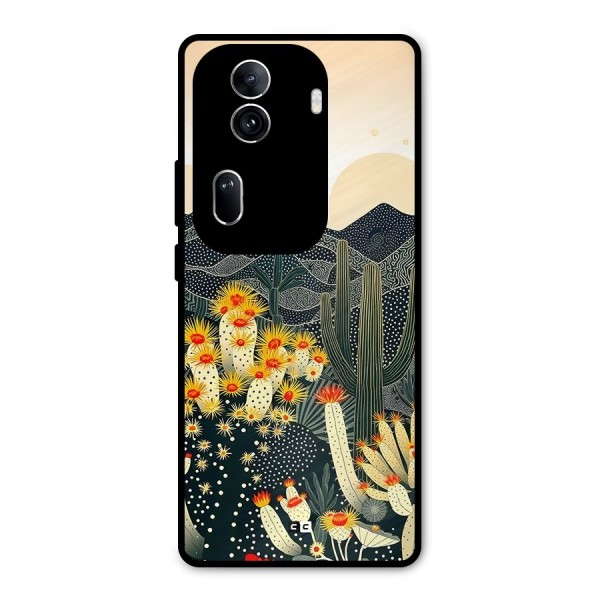 Aesthetic Desert Metal Back Case for Oppo Reno11 Pro 5G