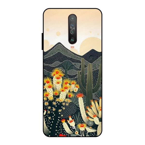 Aesthetic Desert Metal Back Case for Poco X2