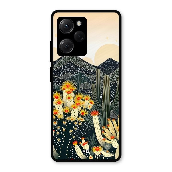 Aesthetic Desert Metal Back Case for Poco X5 Pro