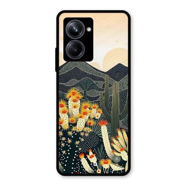 Aesthetic Desert Metal Back Case for Realme 10 Pro