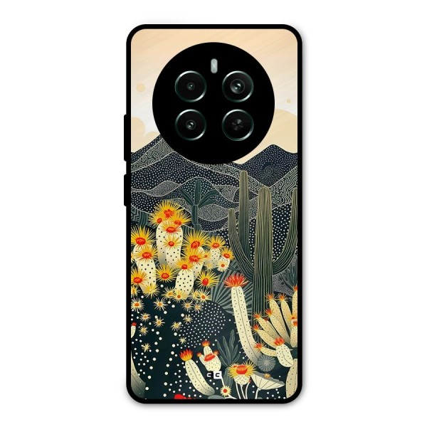 Aesthetic Desert Metal Back Case for Realme 12 Plus