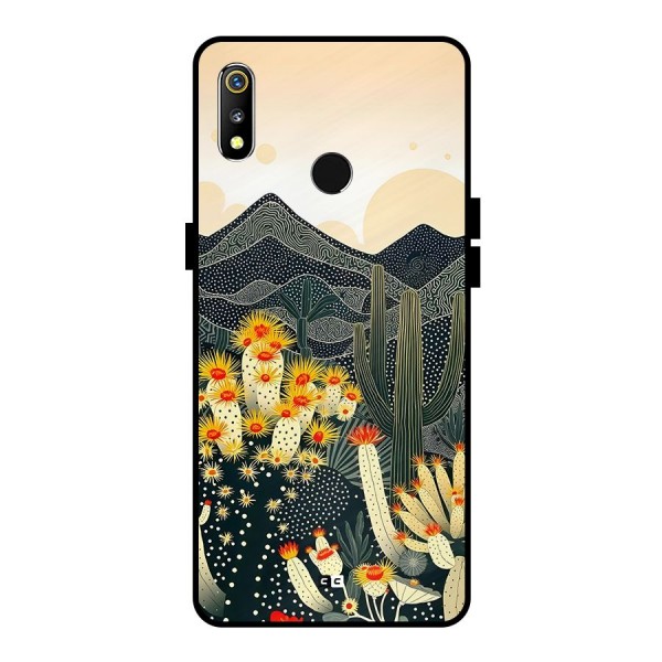 Aesthetic Desert Metal Back Case for Realme 3