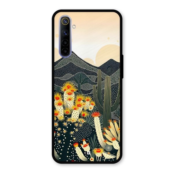 Aesthetic Desert Metal Back Case for Realme 6