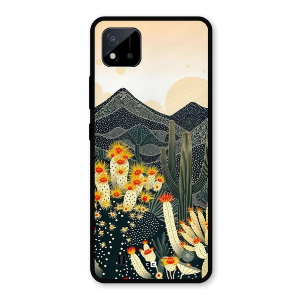 Aesthetic Desert Metal Back Case for Realme C11 2021